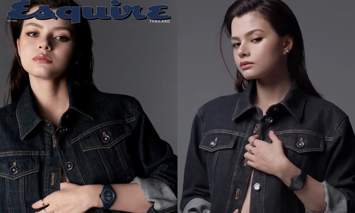 Becky Armstrong Shines in CHANEL J12 BLEU on Esquire Thailand’s May 2025 Cover