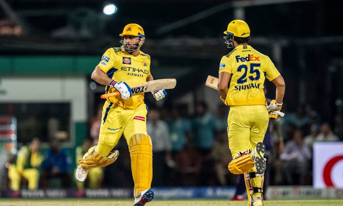 CSK wins thrilling match against KKR in IPL 2025