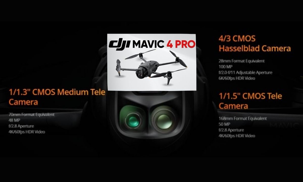 DJI Mavic 4 Pro The Ultimate Drone with 100+48+50MP Cameras, Longer Range, and Higher Endurance