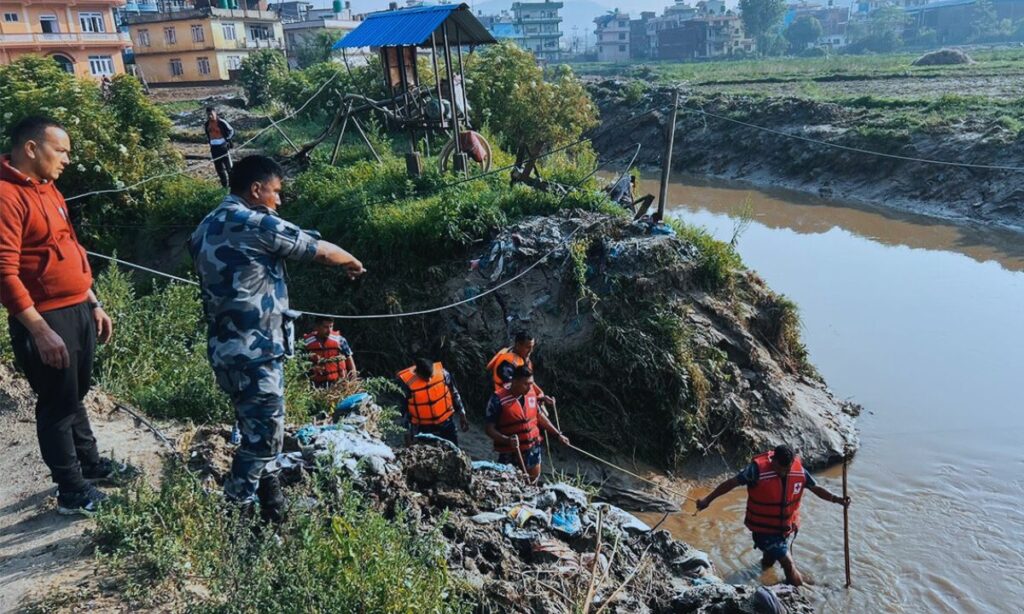 Flood in Kavre After Moderate Rain