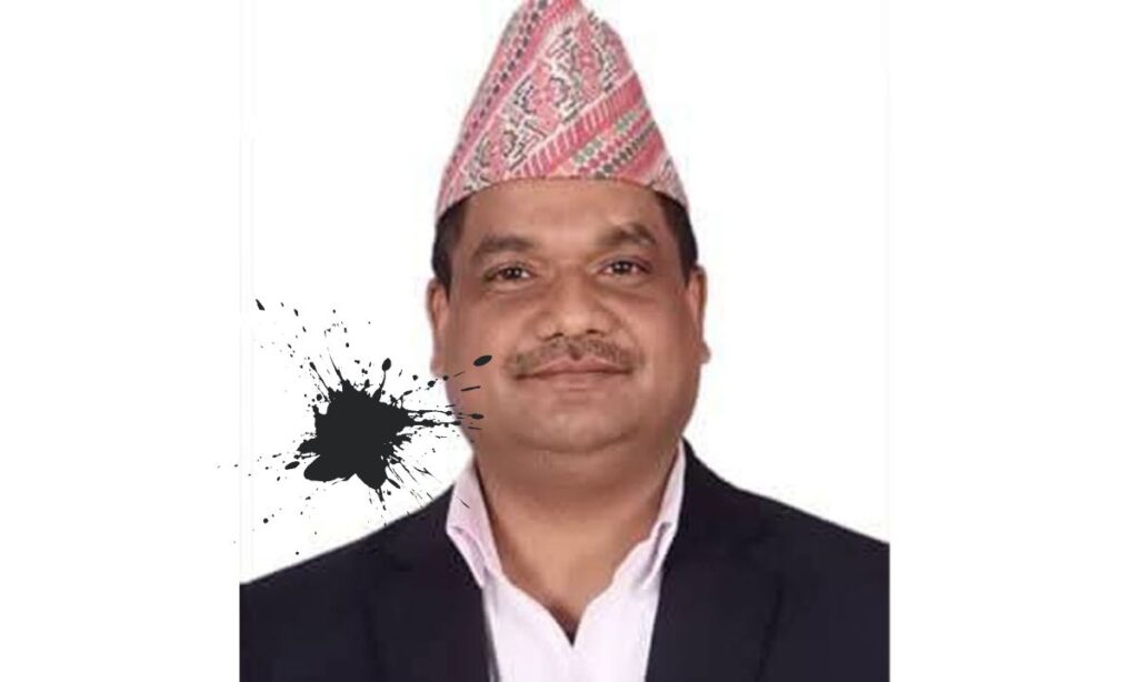 Forest Officer in Kanchanpur Attacked with Black Ink