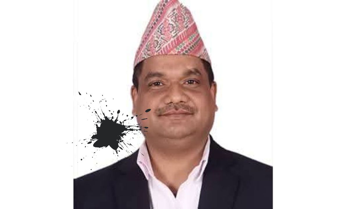 Forest Officer in Kanchanpur Attacked with Black Ink