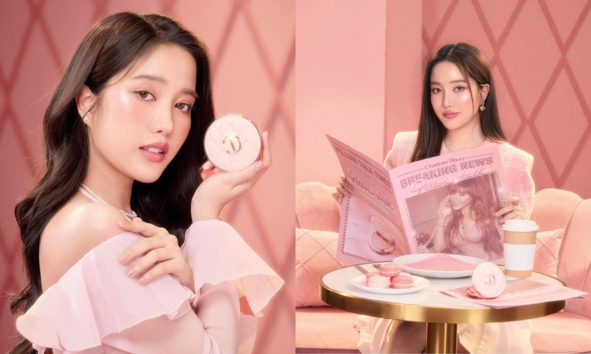 Freen Sarocha Shines as Charlotte Tilbury’s First Thai Friend at Pillow Talk Café Launch