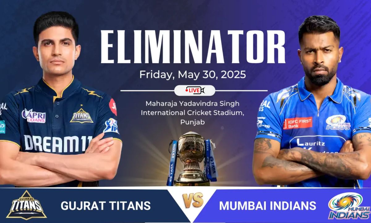 GT vs MI Eliminator IPL 2025
