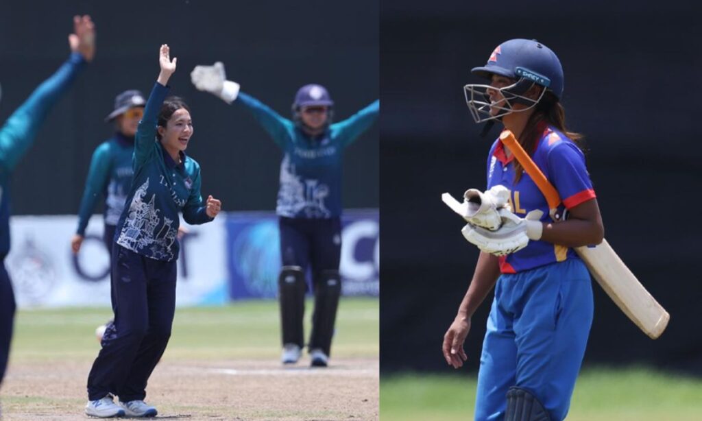 ICC Women's T20 Asia Qualifier Final Nepal Lose to Thailand