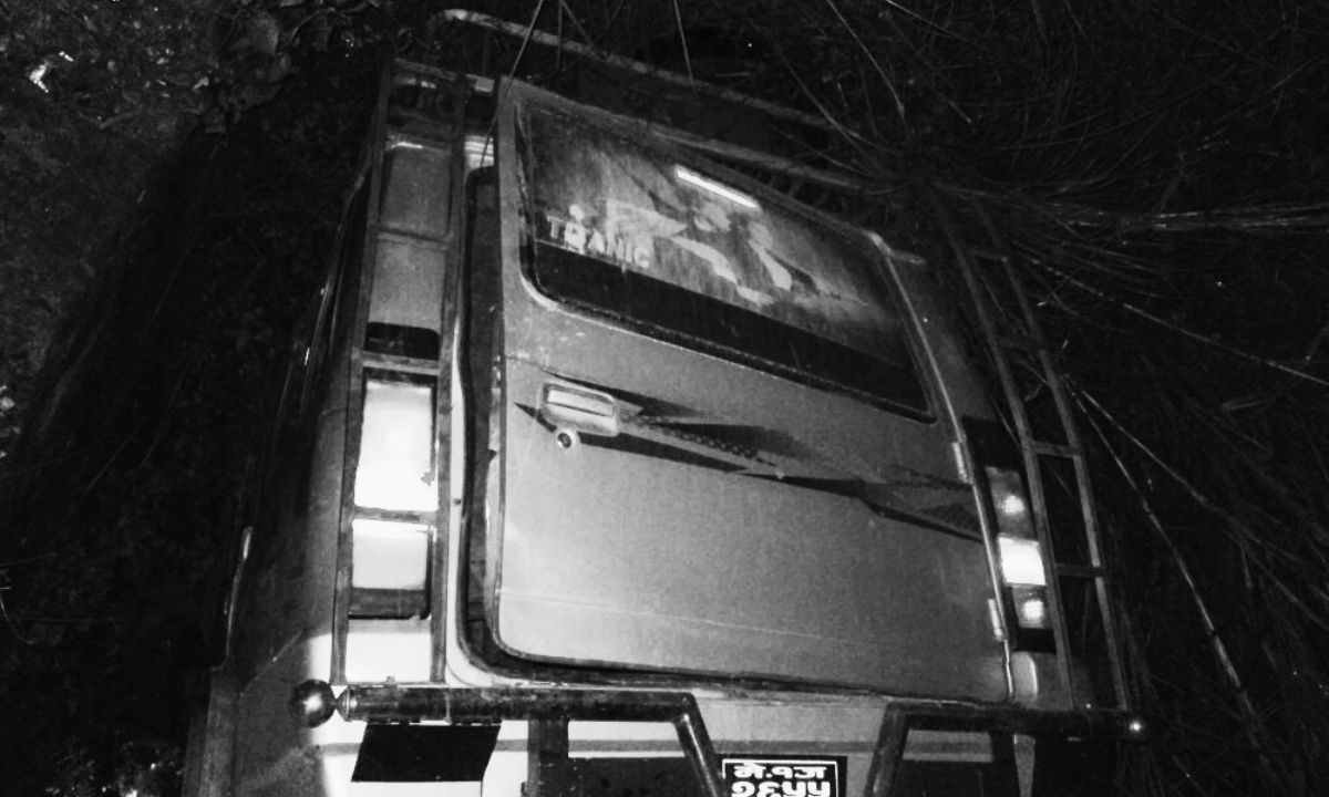 Jeep Accident in Dhankuta