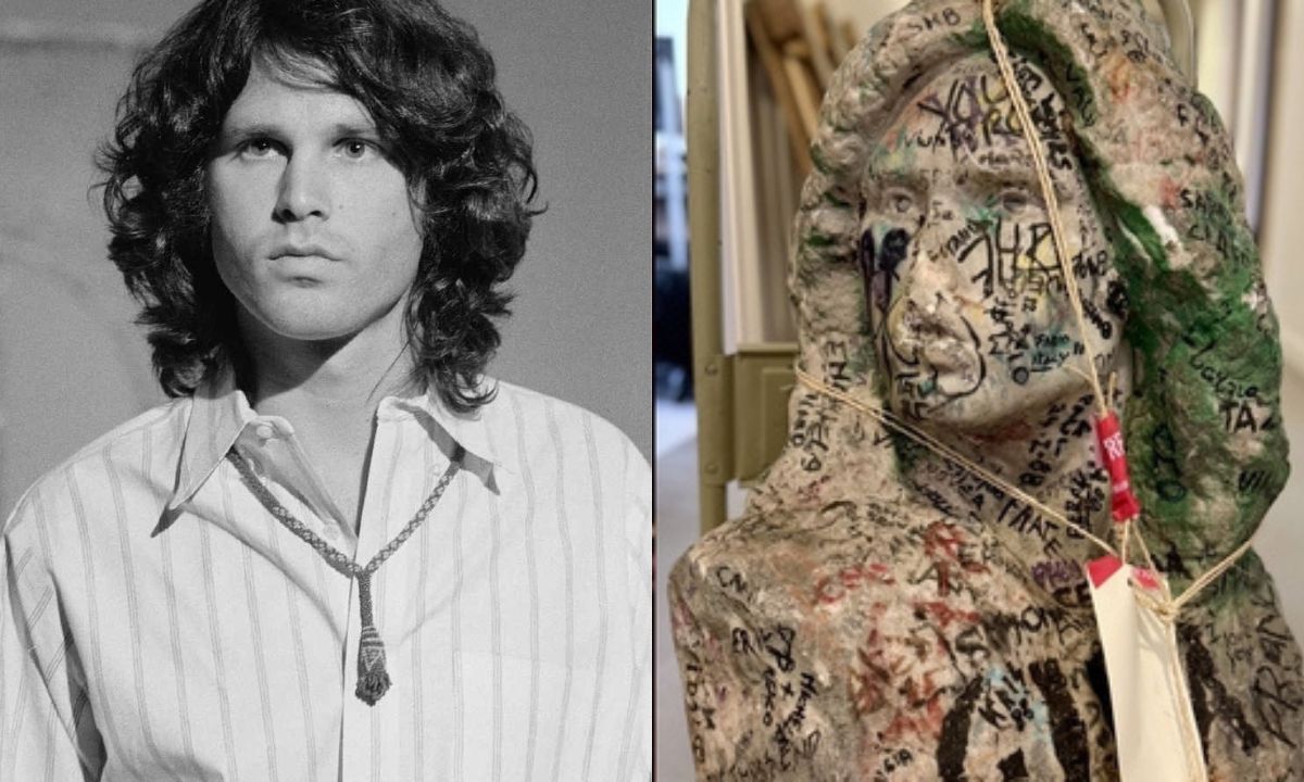 Jim Morrison’s Stolen Grave Bust Found After 37 Years in Shocking Police Discovery