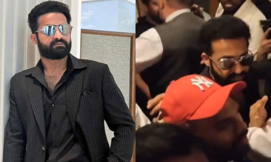 Jr NTR Loses Cool as Fans Mob Him at RRR Live Concert in London