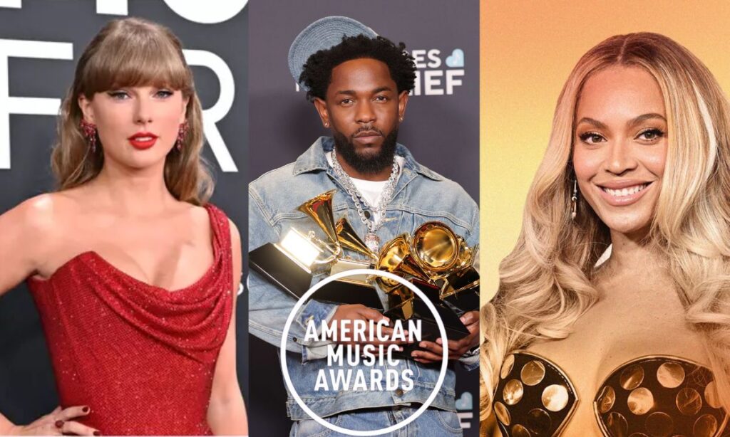 Kendrick Lamar Battles Taylor Swift, Beyoncé Showdown at 2025 American Music Awards
