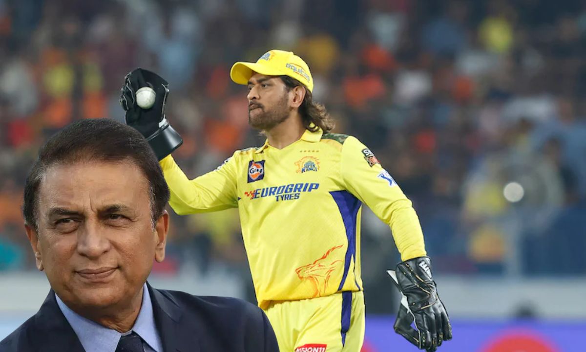 MS Dhoni and Gavaskar