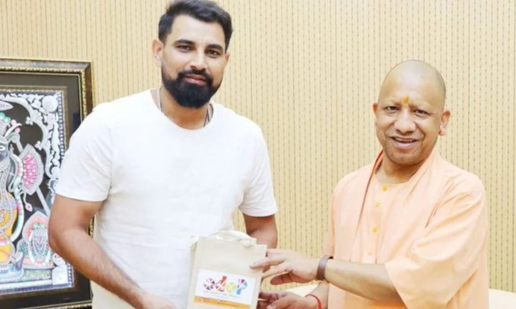 Mohammed Shami Meet Yogi Adityanath