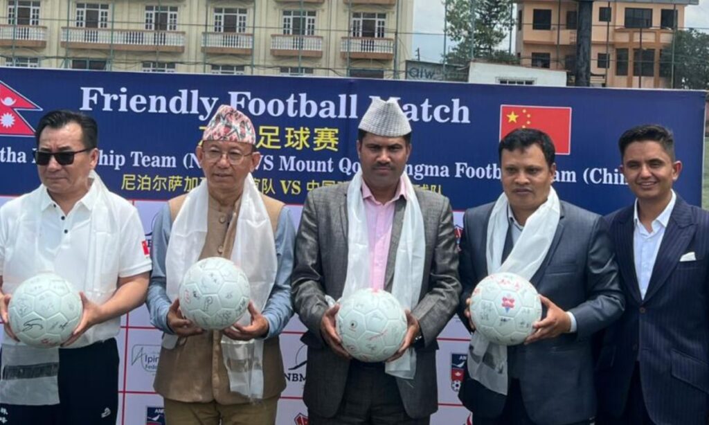 Nepal China Friendly Football Match