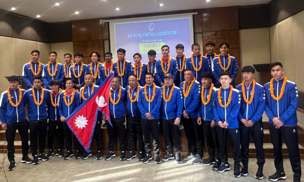 Nepal U-19 Football Team SAFF U-19 Championship 2025