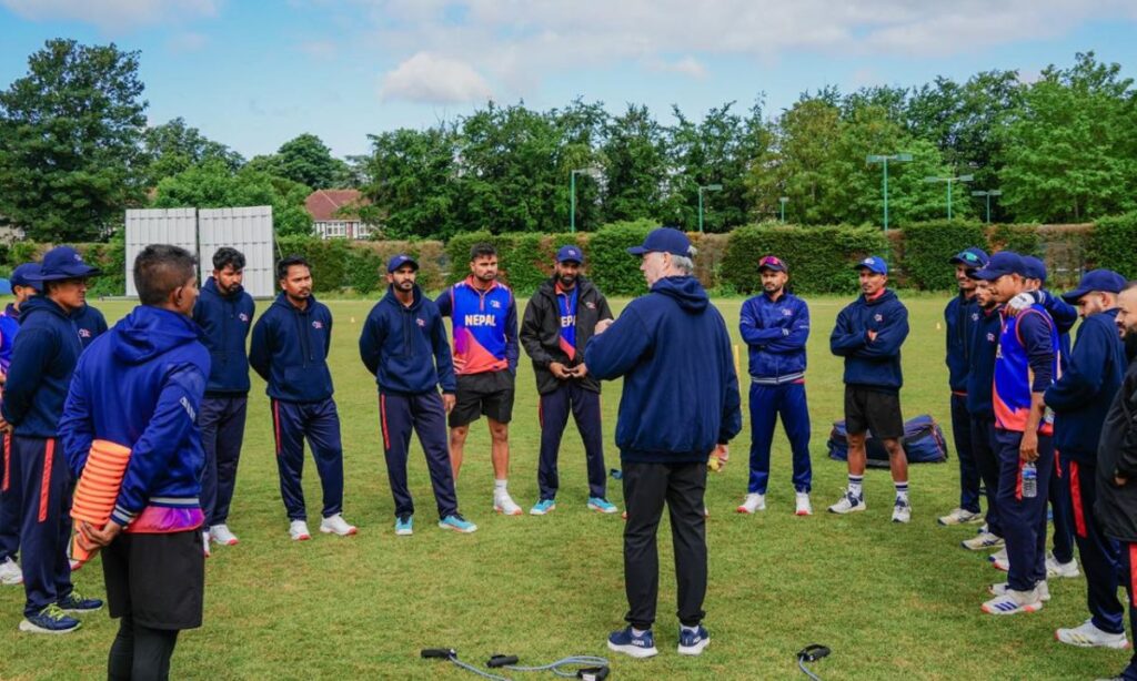 Nepal national cricket team in UK