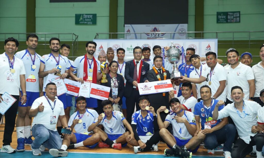 PM Cup NVA Mens Volleyball League Winner