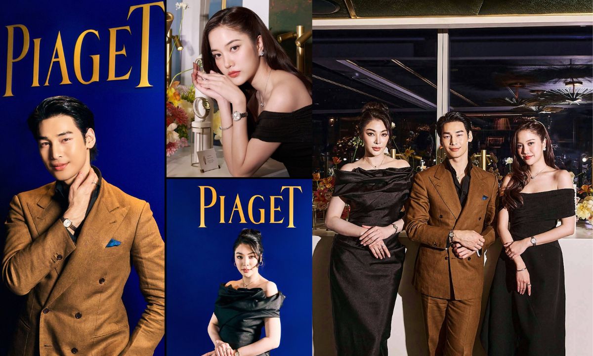Piaget Unveils Sixtie Collection in Bangkok with Apo Nattawin, Freen Sarocha, and Faye Peraya