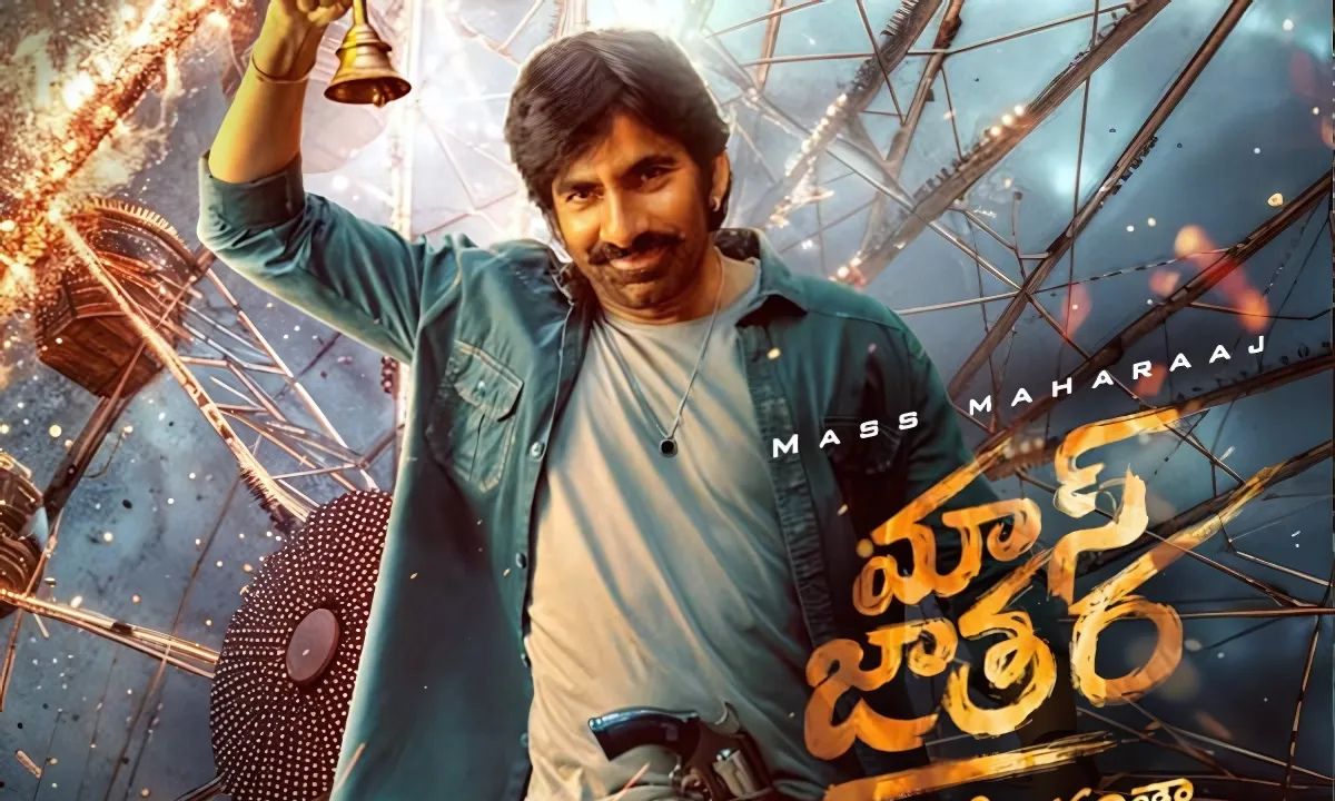 Ravi Teja Returns as a Powerful Cop in ‘Mass Jathara’, Releasing This August
