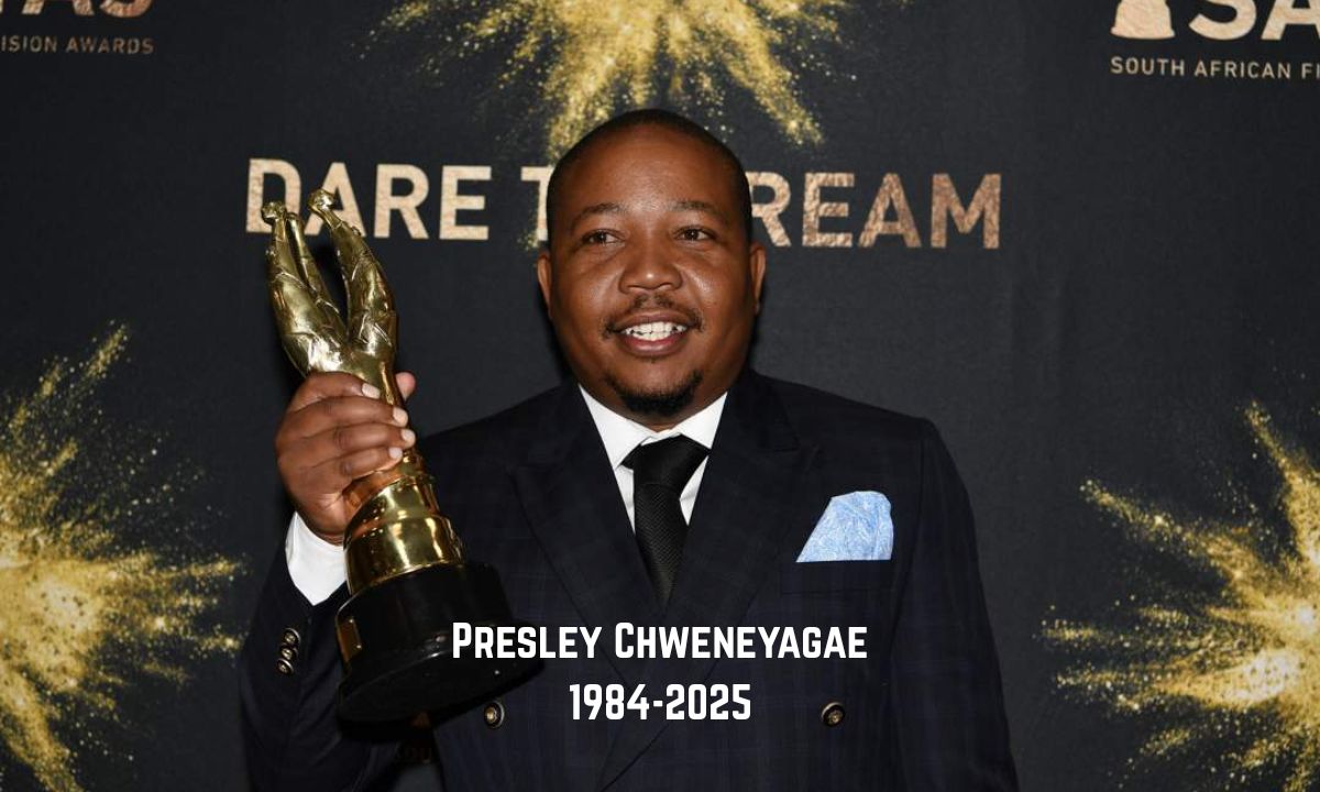 Renowed South African Actor Presley Chweneyagae Dies at 40