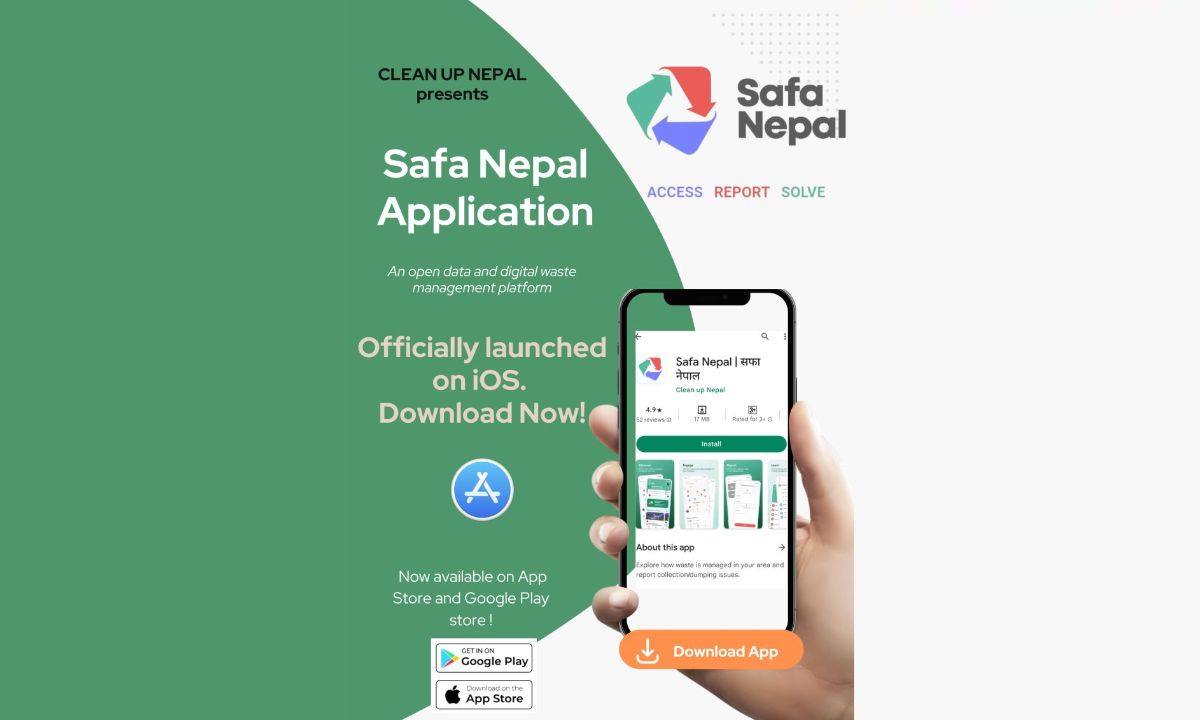 Report Garbage Instantly Using Safa Nepal App
