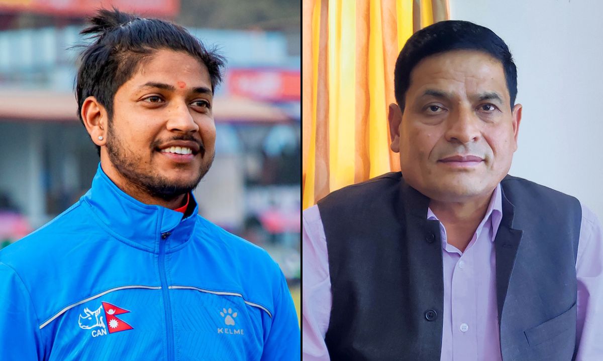 Sandeep Lamichhane and Chatur Bahadur Chand