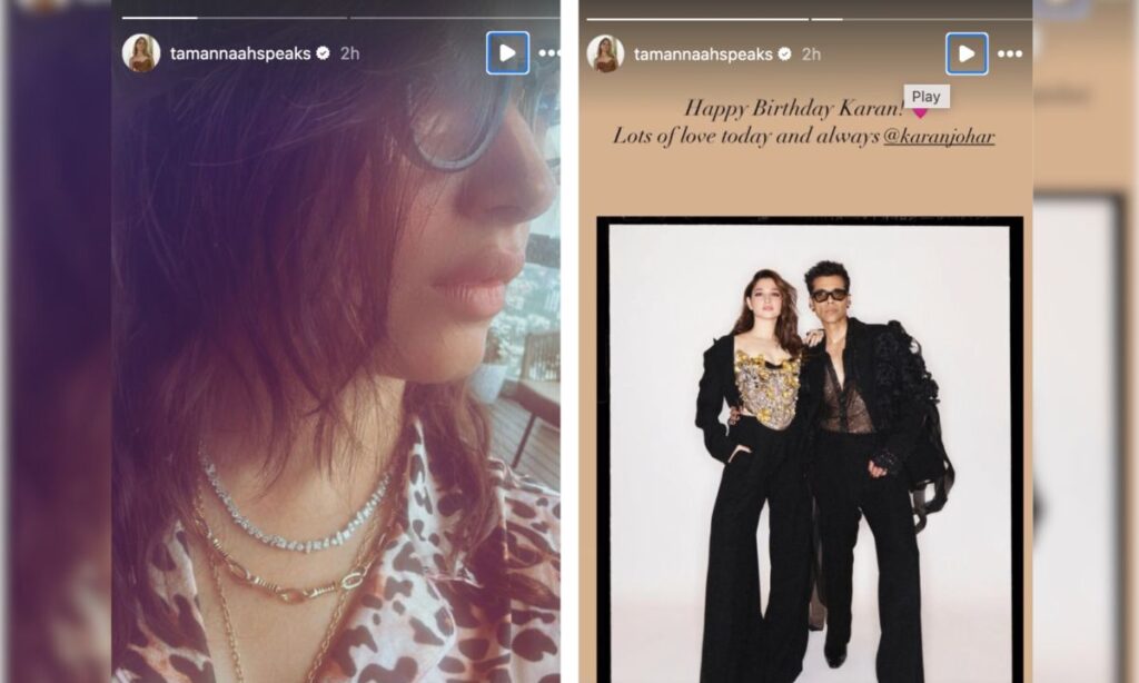 Shares Stylish Update on Instagram