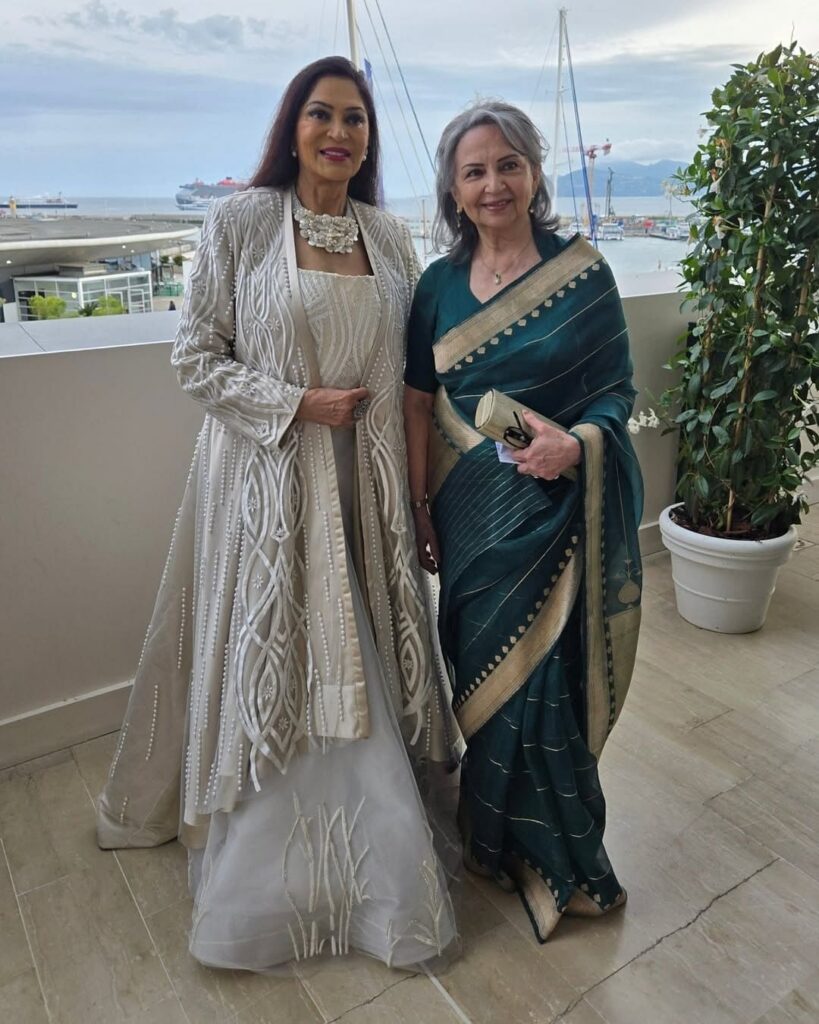 Sharmila Tagore and Simi Garewal