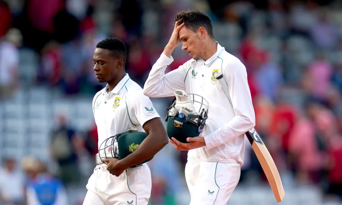 South African cricketers - Jansen and Rabada