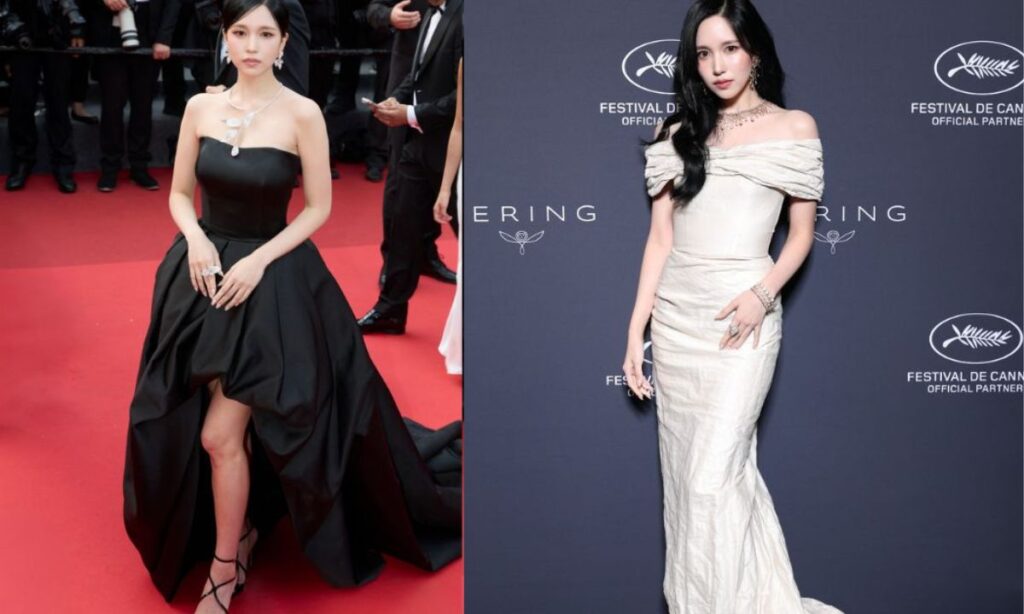 TWICE’s Mina Stuns at Cannes 2025 with Two Stunning Red Carpet Looks