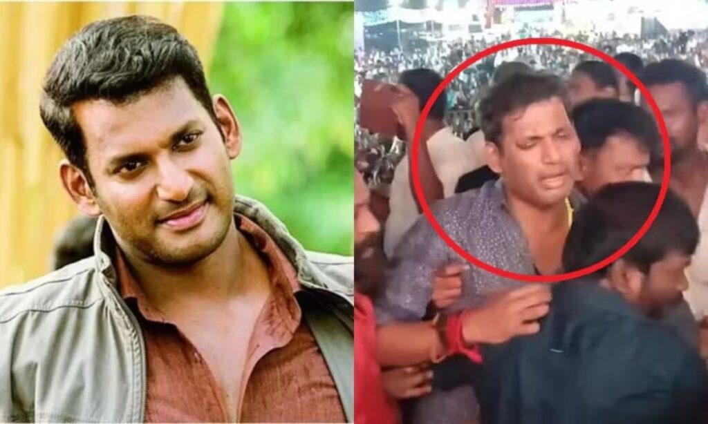 Tamil Actor Vishal Collapses On Stage in Villupuram, Now Stable After Hospitalization
