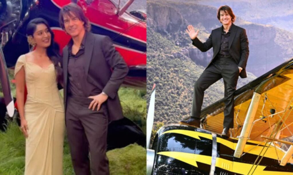 Tom Cruise Meets Indian Creator Niharika NM at Mission: Impossible UK Premiere