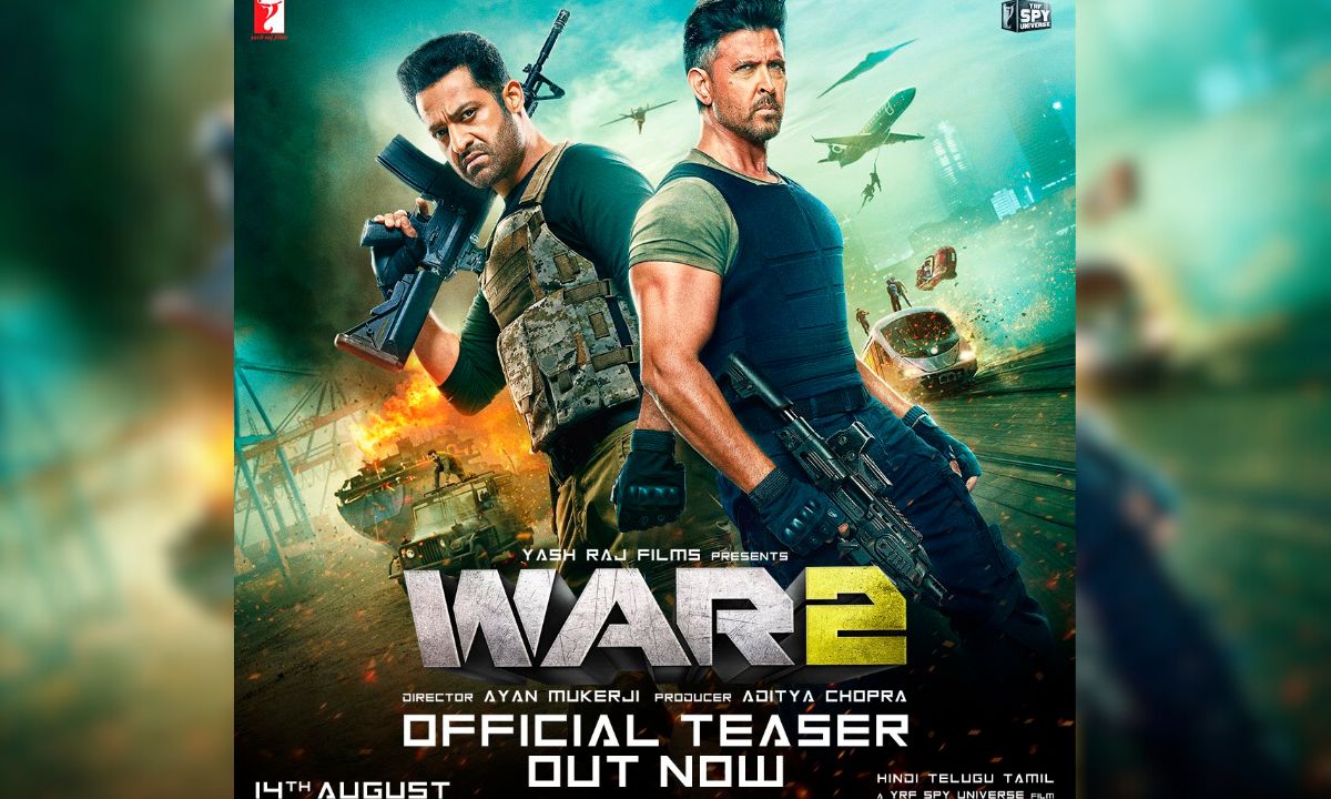“War 2” Teaser Out Now Hrithik Roshan and Jr NTR Gear Up for the Ultimate Face-Off