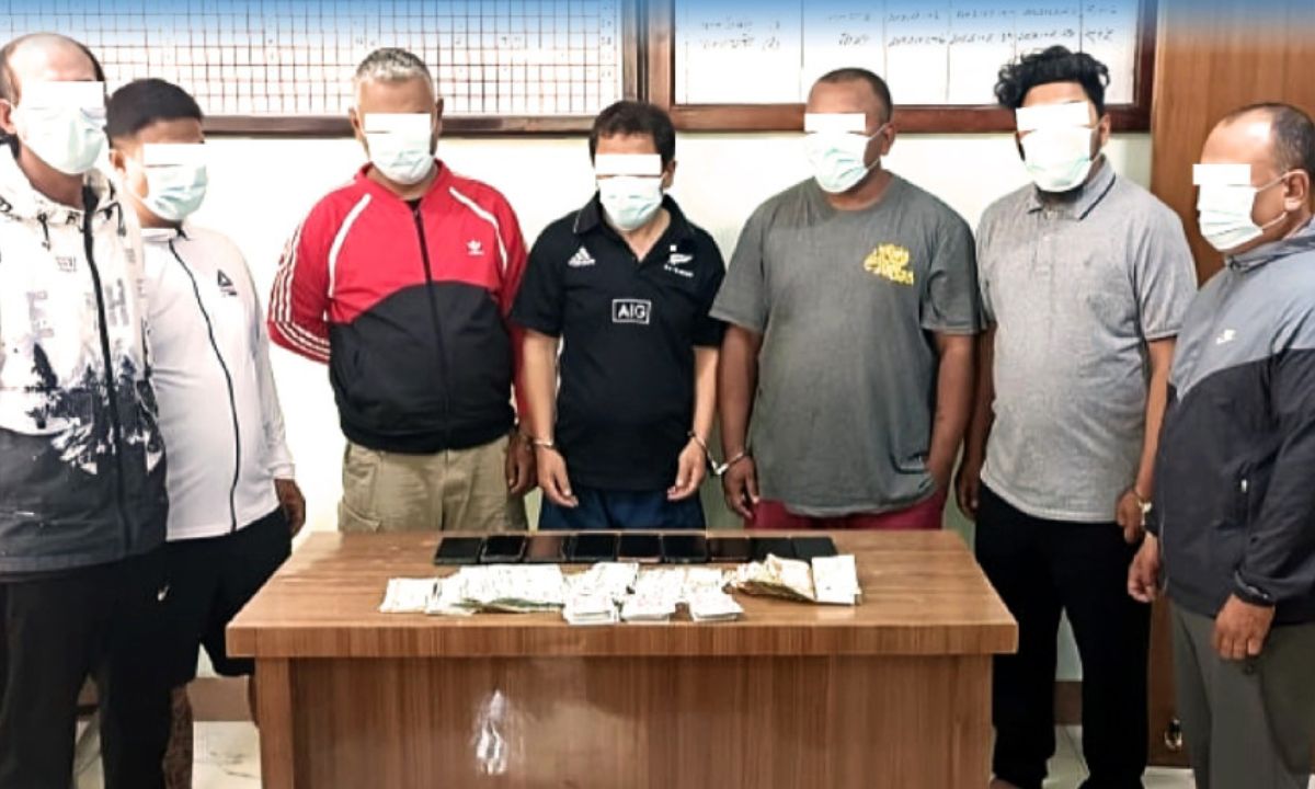 7 Arrested for Gambling at Cafeteria in Kirtipur