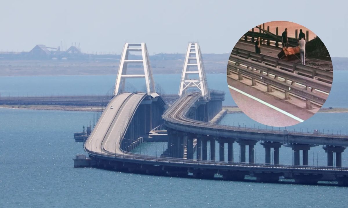 Big Explosion Hits Kerch Bridge Connecting Russia and Crimea