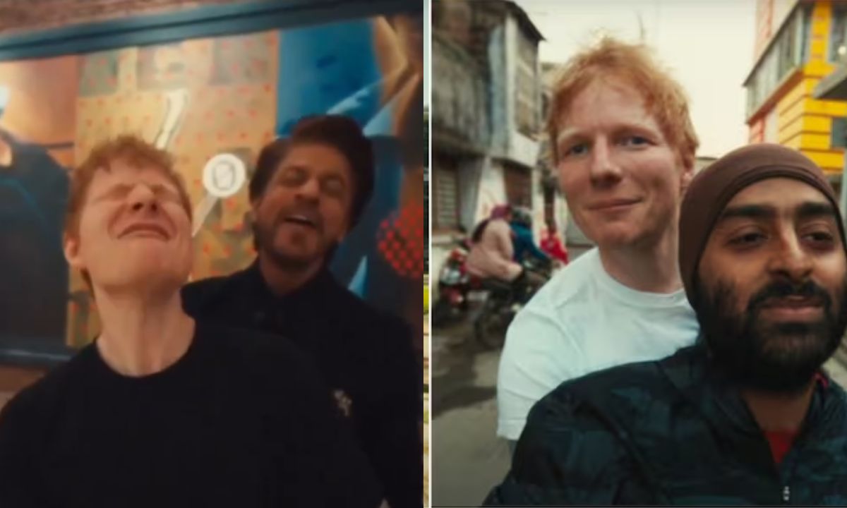Ed Sheeran, Arijit Singh, and Shah Rukh Khan Unite in Stunning 