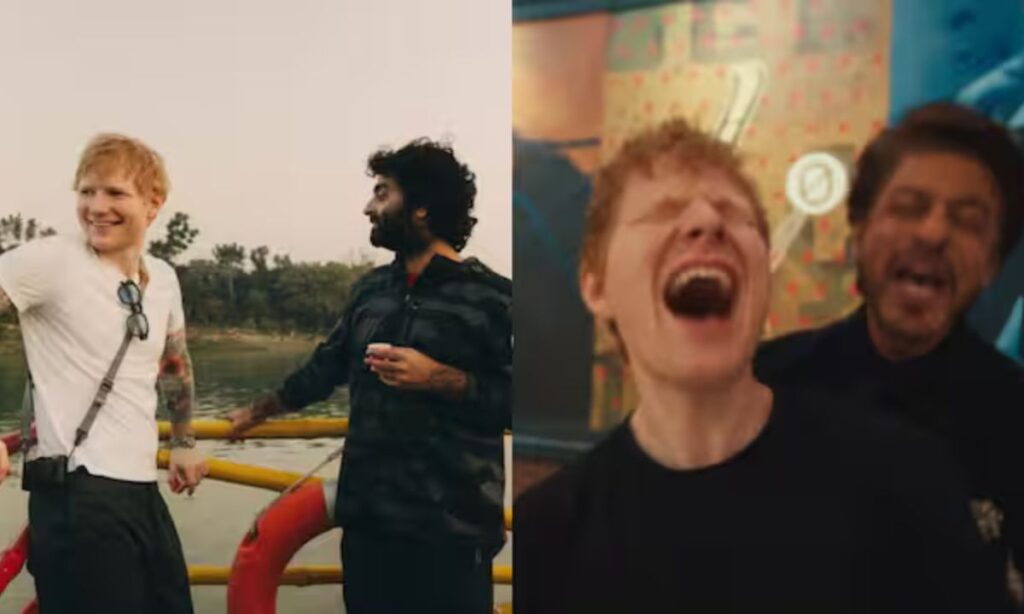 Ed Sheeran Teases ‘Sapphire’ With SRK & Arijit Singh in Vibrant Indian BTS Ahead of June 5 Release