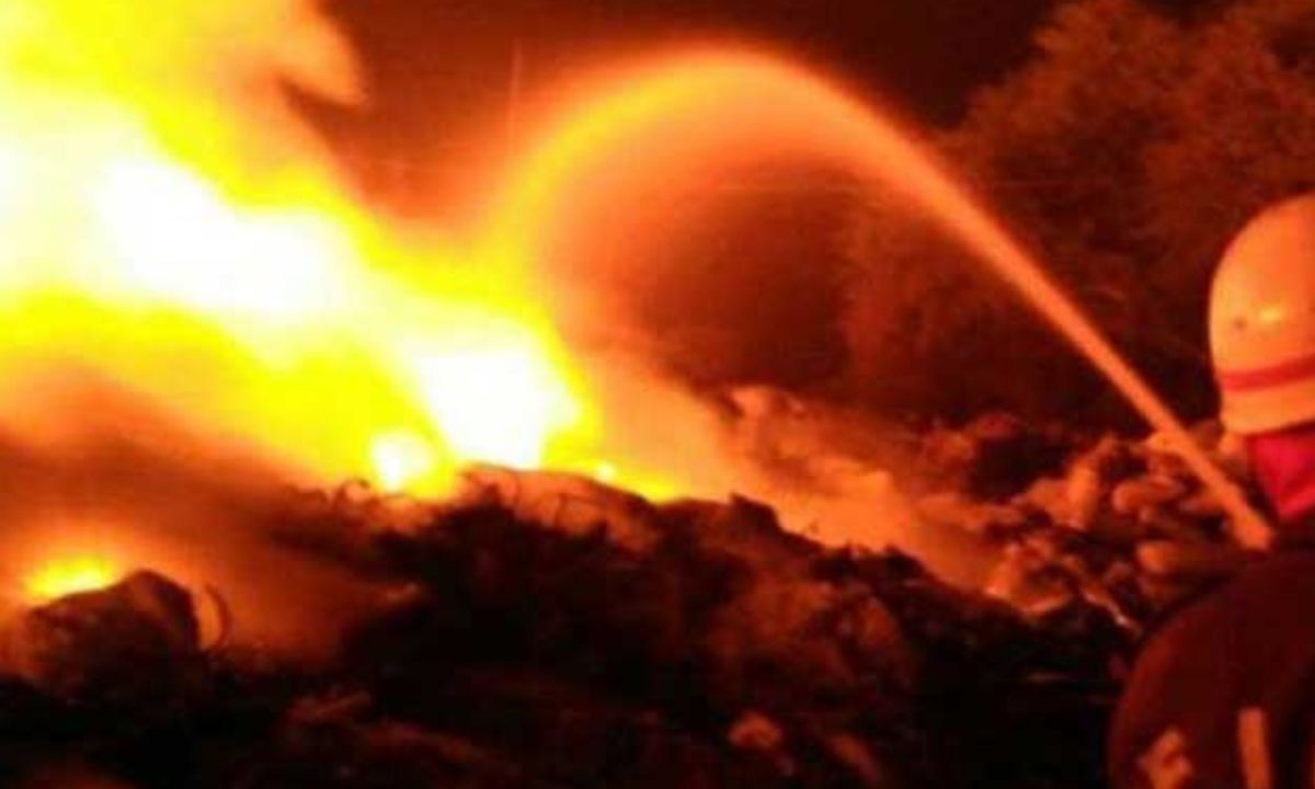 Fire Destroys Furniture Shop in Jhapa