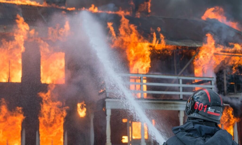 Fire Destroys Mill in Makwanpur, One Injured