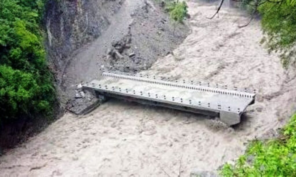 Flood Destroys Small Hydropower Dam in Bhotkhola