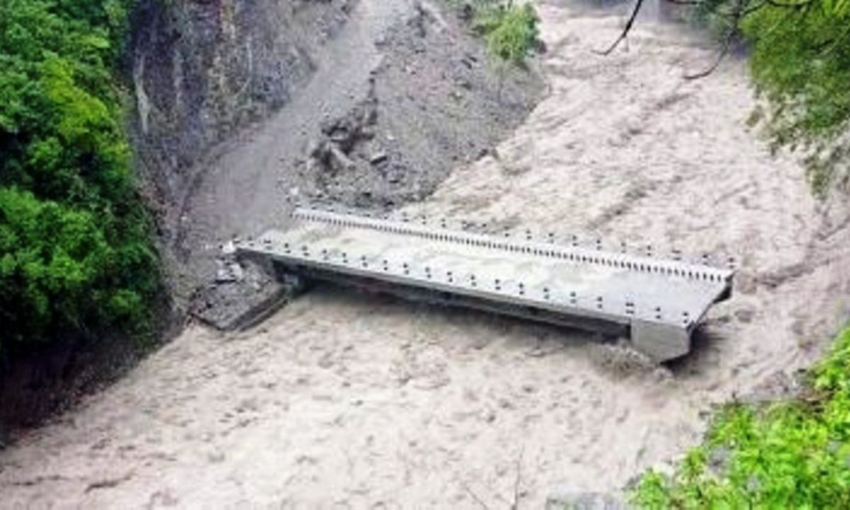 Flood Destroys Small Hydropower Dam in Bhotkhola