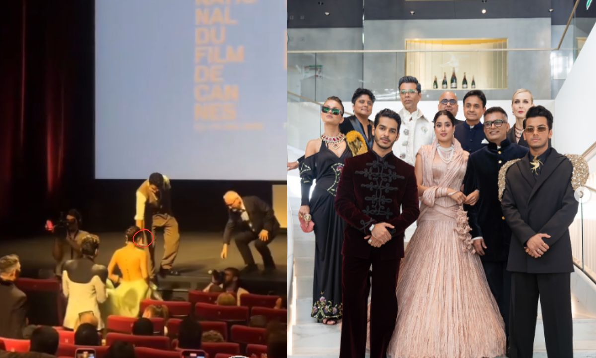 Janhvi Kapoor and Ishaan Khatter Reunite at Cannes, But Did Janhvi Snub Ishaan