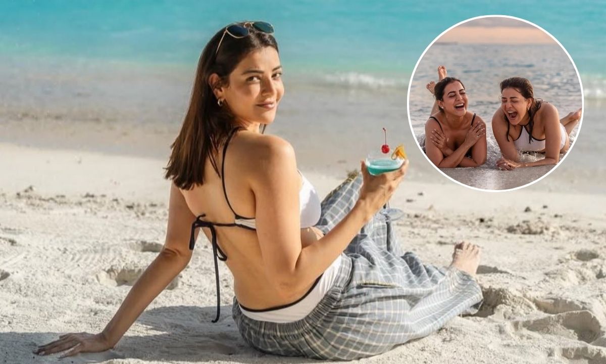 Kajal Aggarwal's Bikini Photos from Maldives Birthday Vacation Go Viral