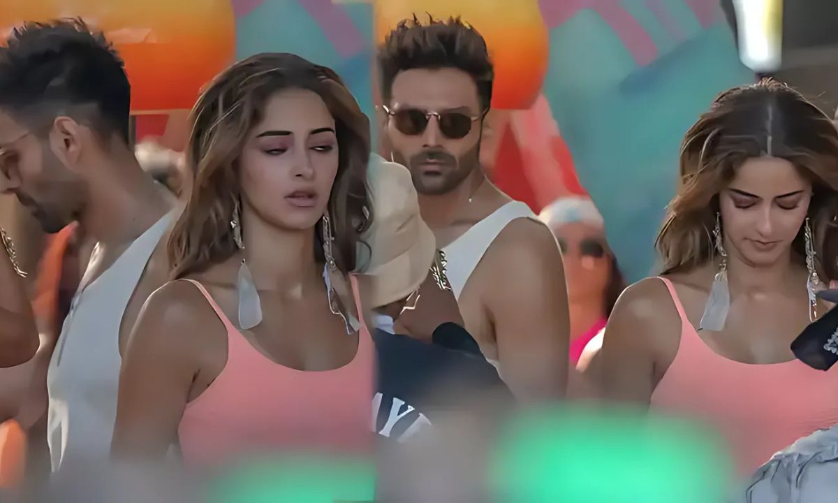 Kartik Aaryan and Ananya Panday’s Look Leak from ‘Tu Meri Main Tera’ Set Goes Viral