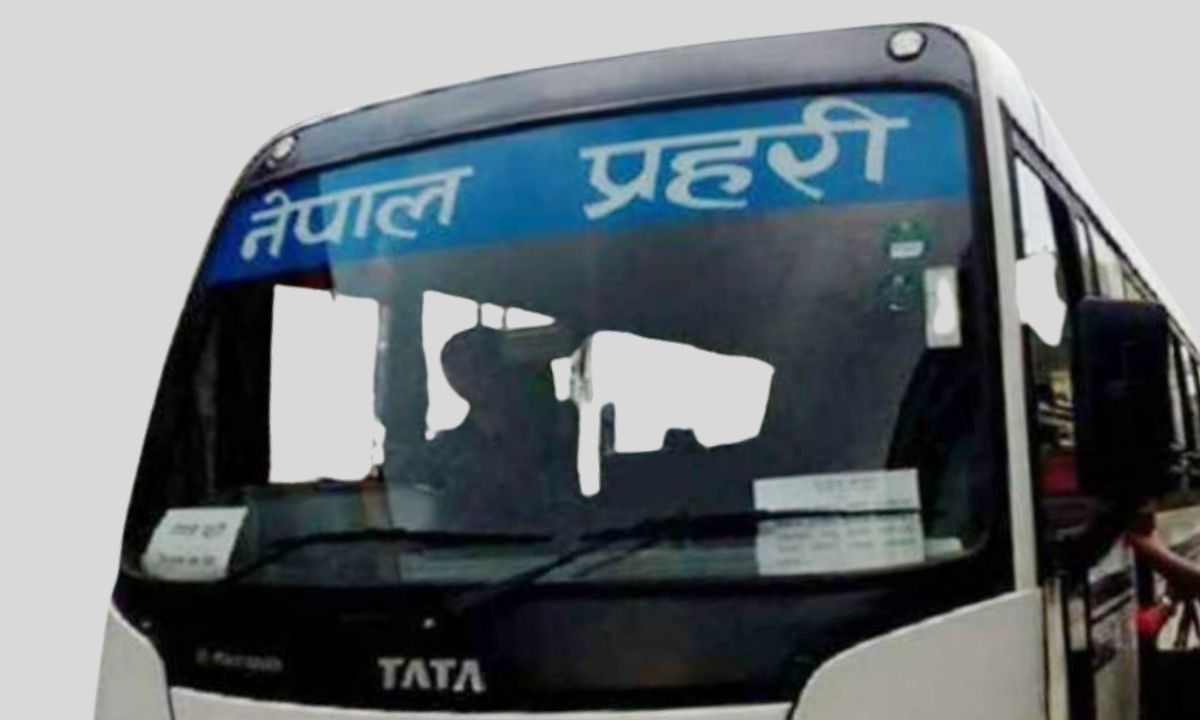 Kathmandu Police Starts Free Bus Service After Public Transport Halt