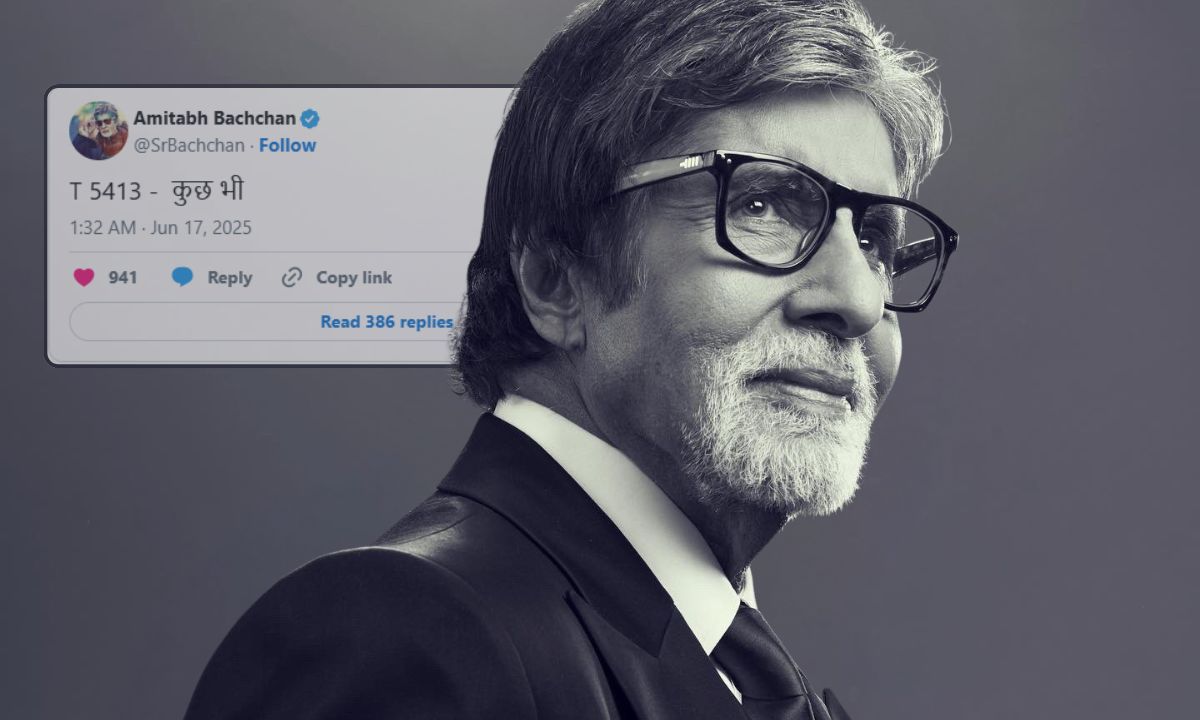 Kuch Bhi…” Amitabh Bachchan’s Strange Tweets Leave Fans Baffled — ‘What’s Going On