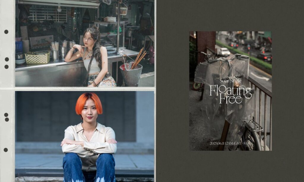 MAMAMOO’s Solar Debuts Mandarin Single “Floating Free” with 9m88, Releasing June 11