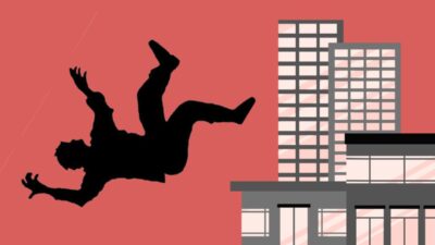 Man dies after falling from roof while placing plastic sheet