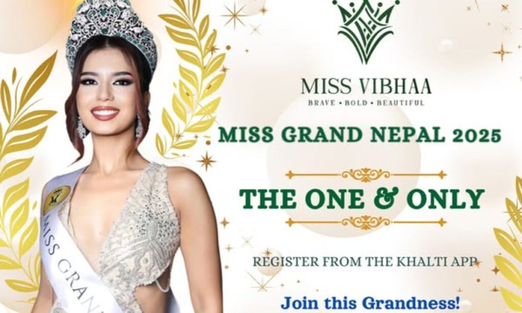 Miss Vibhaa-Miss Grand Nepal 2025 Application Now Open