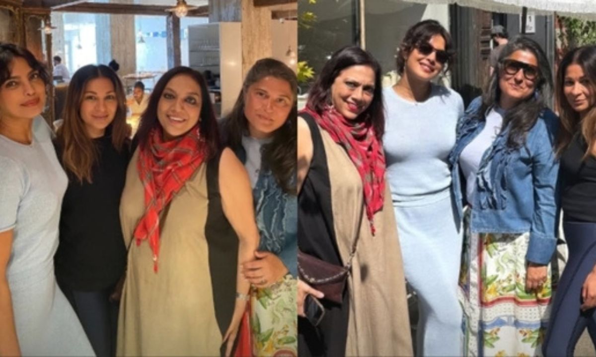Priyanka Chopra Enjoys ‘Borderless Brunch’ with Sharmeen & Mira in US, Misses Family’s Heads of State Screening in India