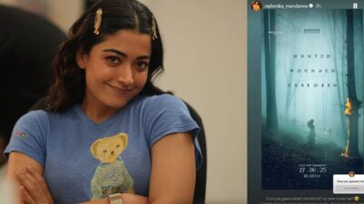 Rashmika Mandanna shares new warrior film with mysterious poster