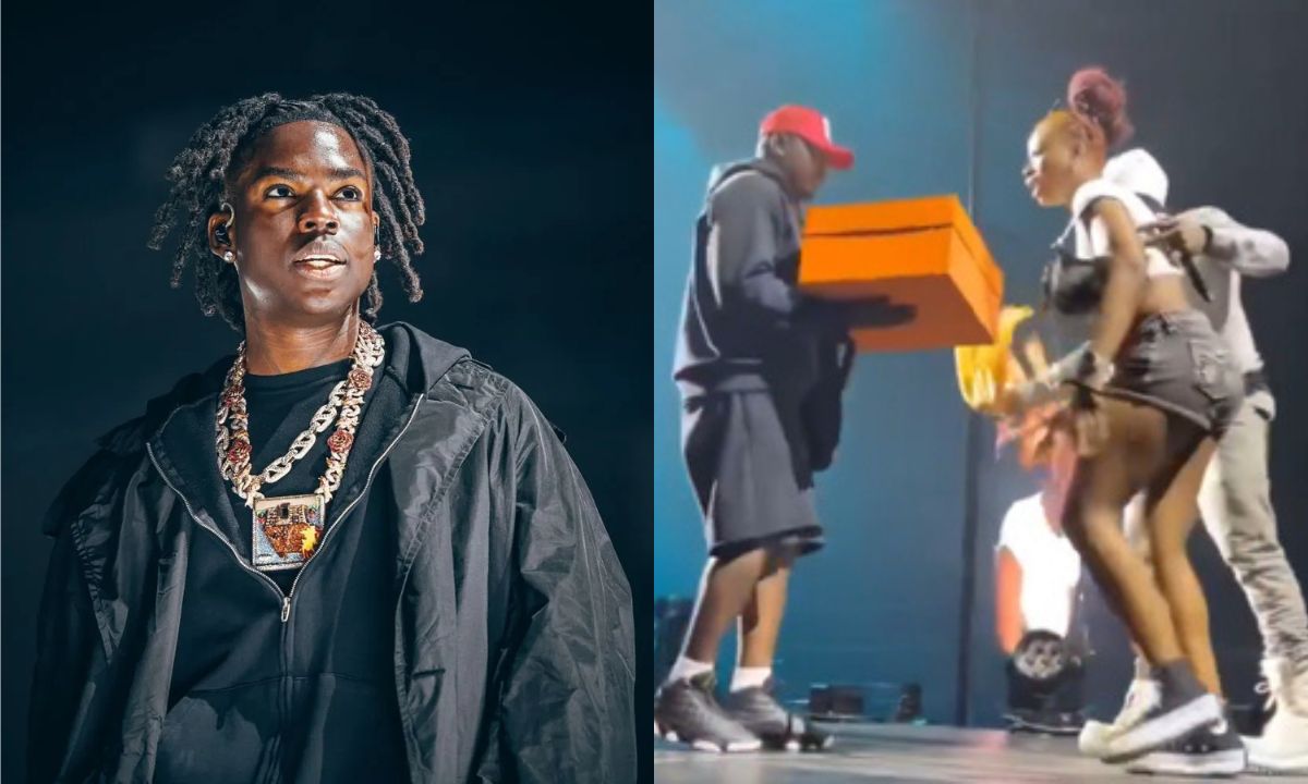 Rema Shocks Fans by Gifting Rare Hermès Birkin During Sold-Out O2 Arena Concert